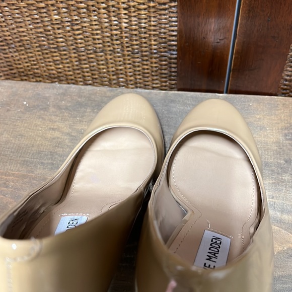 Steve Madden Unityy Blush Leather Patent Heels NWOT - Picture 6 of 14